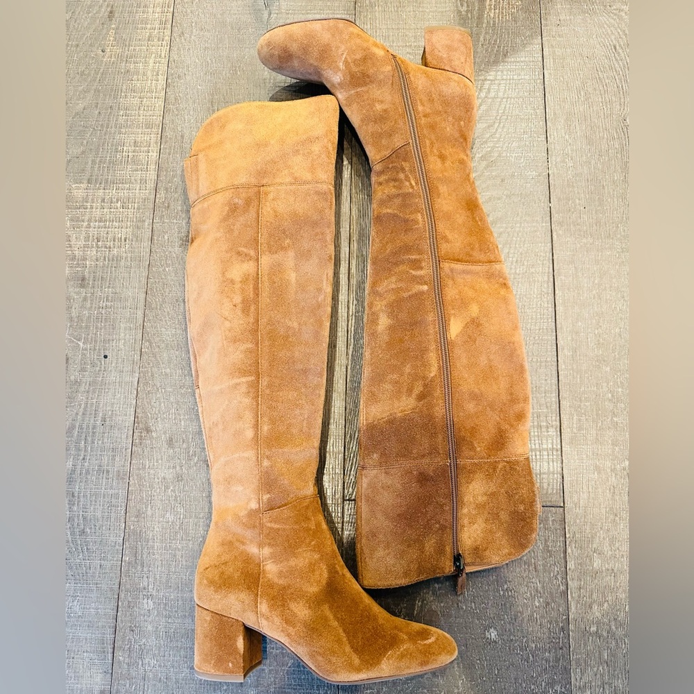 SARTO by Frank Sarto Suede Knee High Boots